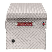 Saddle Box, Aluminum, Full Standard, Clear, 11.0 cu ft - 127-0-04 product image