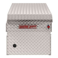 Saddle Box, Aluminum, Full Standard, Clear, 11.0 cu ft - 127-0-04 product image