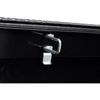 Saddle Box, Aluminum, Full Standard, Gloss Black, 11.0 cu ft - 127-5-04 product image