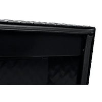 Saddle Box, Aluminum, Full Standard, Gloss Black, 11.0 cu ft - 127-5-04 product image