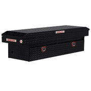 Saddle Box, Aluminum, Full Standard, Gloss Black, 11.0 cu ft - 127-5-04 product image