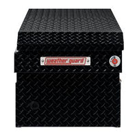 Saddle Box, Aluminum, Full Standard, Gloss Black, 11.0 cu ft - 127-5-04 product image