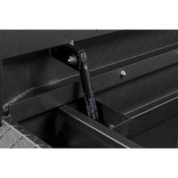 Saddle Box, Aluminum, Full Standard, Textured Matte Black, 11.0 cu ft - 127-52-04 product image