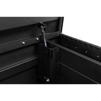 Saddle Box, Aluminum, Full Standard, Textured Matte Black, 11.0 cu ft - 127-52-04 product image