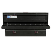 Saddle Box, Aluminum, Full Standard, Textured Matte Black, 11.0 cu ft - 127-52-04 product image