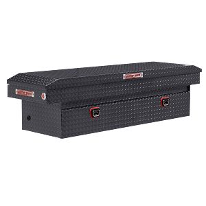 Saddle Box, Aluminum, Full Standard, Gunmetal Gray, 11.0 cu ft - 127-6-04 product image