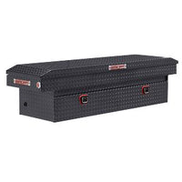 Saddle Box, Aluminum, Full Standard, Gunmetal Gray, 11.0 cu ft - 127-6-04 product image
