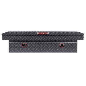 Saddle Box, Aluminum, Full Standard, Gunmetal Gray, 11.0 cu ft - 127-6-04 product image