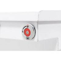 Saddle Box, Steel, Full Deep, White, 15.0 cu ft - 128-3-04 product image