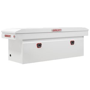 Saddle Box, Steel, Full Deep, White, 15.0 cu ft - 128-3-04 product image