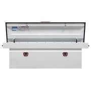 Saddle Box, Steel, Full Deep, White, 15.0 cu ft - 128-3-04 product image