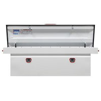 Saddle Box, Steel, Full Deep, White, 15.0 cu ft - 128-3-04 product image