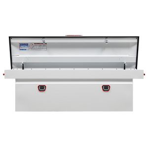 Saddle Box, Steel, Full Deep, White, 15.0 cu ft - 128-3-04 product image