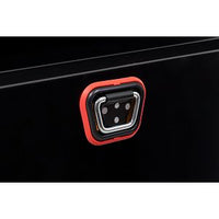 Saddle Box, Steel, Full Deep, Gloss Black, 15.0 cu ft - 128-5-04 product image