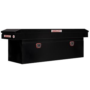 Saddle Box, Steel, Full Deep, Gloss Black, 15.0 cu ft - 128-5-04 product image