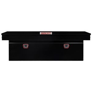 Saddle Box, Steel, Full Deep, Gloss Black, 15.0 cu ft - 128-5-04 product image