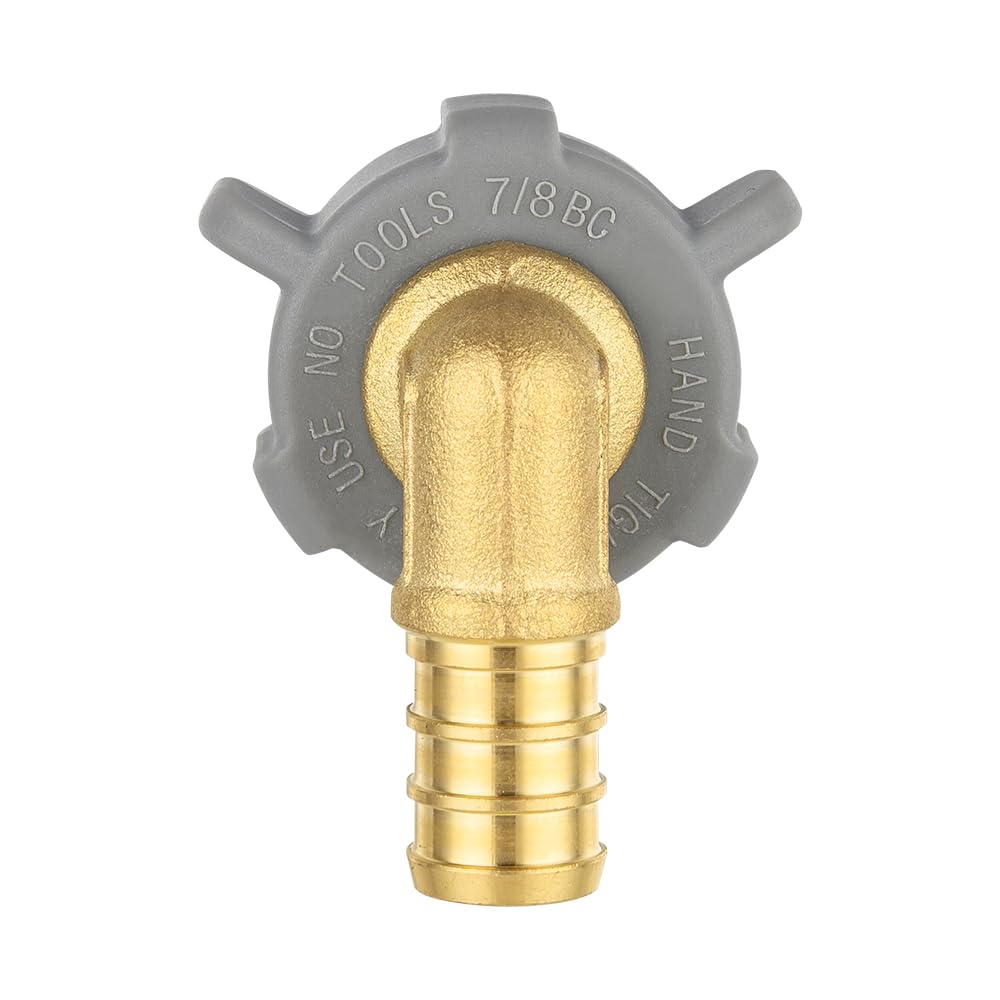 PEX-B Crimp 1/2" PEX X 7/8" Female NPT Swivel Elbow (Lead Free)