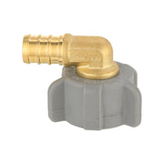 PEX-B Crimp 1/2" PEX X 7/8" Female NPT Swivel Elbow (Lead Free)