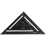 12" Johnny Square Professional Easy-Read Aluminum Rafter Square w/out Manual