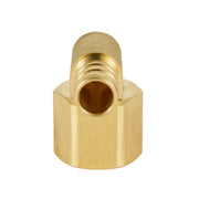 PEX-B Crimp 1/2" PEX x 1/2" Female NPT Metal Swivel Elbow (Lead Free)