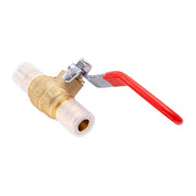 1/2" PEX Expansion Ball Valve, Red (Lead Free)
