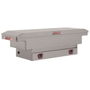 Saddle Box, Aluminum, Mid-Size Low Profile, Clear, 8.0 cu ft - 131-0-04 product image