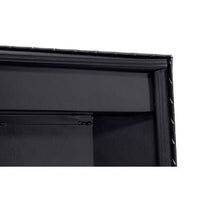 Saddle Box, Aluminum, Mid-Size Low Profile, Gunmetal Gray, 8.0 cu ft - 131-6-04 product image