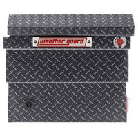 Saddle Box, Aluminum, Mid-Size Low Profile, Gunmetal Gray, 8.0 cu ft - 131-6-04 product image