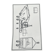 Sany Fixed Loading Spot Layout Diagramsy215Ca 13156487