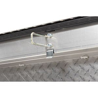 Saddle Box, Aluminum, Mid-Size Deep, Clear, 9.0 cu ft - 137-0-04 product image