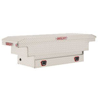 Saddle Box, Aluminum, Mid-Size Deep, Clear, 9.0 cu ft - 137-0-04 product image