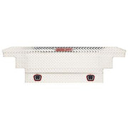 Saddle Box, Aluminum, Mid-Size Deep, Clear, 9.0 cu ft - 137-0-04 product image