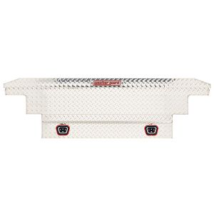 Saddle Box, Aluminum, Mid-Size Deep, Clear, 9.0 cu ft - 137-0-04 product image