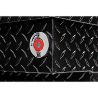 Saddle Box, Aluminum, Mid-Size Deep, Gloss Black, 9.0 cu ft - 137-5-04 product image
