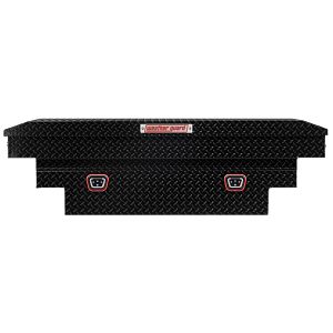 Saddle Box, Aluminum, Mid-Size Deep, Gloss Black, 9.0 cu ft - 137-5-04 product image