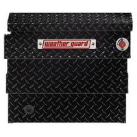 Saddle Box, Aluminum, Mid-Size Deep, Gloss Black, 9.0 cu ft - 137-5-04 product image