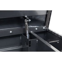 Saddle Box, Aluminum, Mid-Size Deep, Gunmetal Gray, 9.0 cu ft - 137-6-04 product image