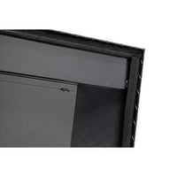 Saddle Box, Aluminum, Mid-Size Deep, Gunmetal Gray, 9.0 cu ft - 137-6-04 product image