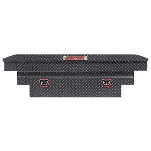 Saddle Box, Aluminum, Mid-Size Deep, Gunmetal Gray, 9.0 cu ft - 137-6-04 product image