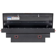 Saddle Box, Aluminum, Mid-Size Deep, Gunmetal Gray, 9.0 cu ft - 137-6-04 product image