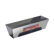 14 1/4 in Kraft Tools Heli-Arc EZ-Grip Stainless Steel Mud Pan
