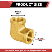 30 Pcs 1/4" Female NPT Elbow