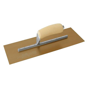 14" X 5" DuraFlex Finishing Trowel - Wood Handle