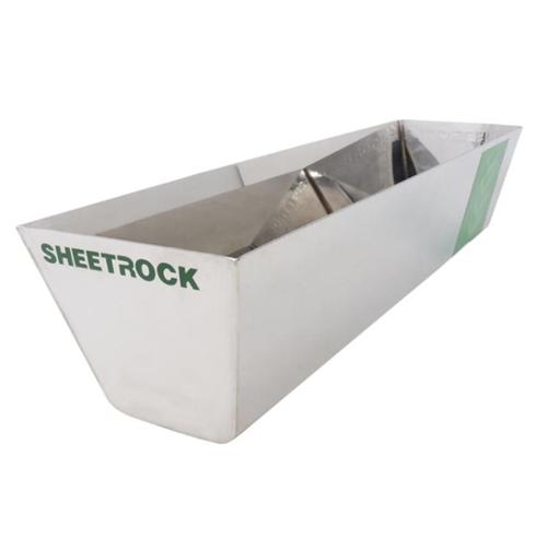 14 in USG Sheetrock Tools Classic Stainless Steel Drywall Mud Pan