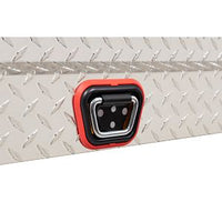 Saddle Box, Aluminum, Mid-Size, Clear, 7.0 cu ft - 154-0-04 product image