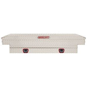 Saddle Box, Aluminum, Mid-Size, Clear, 7.0 cu ft - 154-0-04 product image