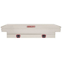Saddle Box, Aluminum, Mid-Size, Clear, 7.0 cu ft - 154-0-04 product image