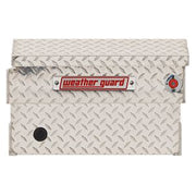 Saddle Box, Aluminum, Mid-Size, Clear, 7.0 cu ft - 154-0-04 product image
