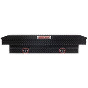 Saddle Box, Aluminum, Mid-Size, Gloss Black, 7.0 cu ft - 154-5-04 product image