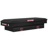 Saddle Box, Aluminum, Mid-Size, Textured Matte Black, 7.0 cu ft - 154-52-04 product image